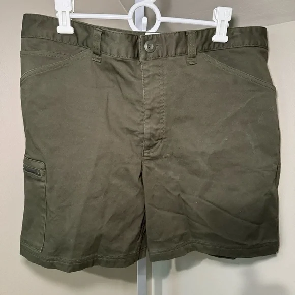 Nike Men's Cargo Shorts - Dark Green - Picture 6 of 6